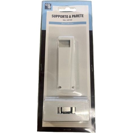 SUPPORTO A PARETE PIATTO COL.BIANCO MIS.8CM