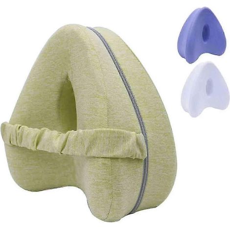 Das ergonomische Kissen Smoothspine ist ideal zur Linderung von Hüftschmerzen und Ischias. Das Kissen aus Memory-Schaum bietet hohen Liegekomfort für die Beine und fördert eine gesunde Schlafhaltung. (1/5)