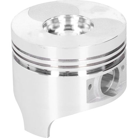 Teile für Dieselgeneratormotor 188F: Komplette Kolbenbaugruppe + Kolbenring + Kolbenbolzen + Sicherungsring (1/5)