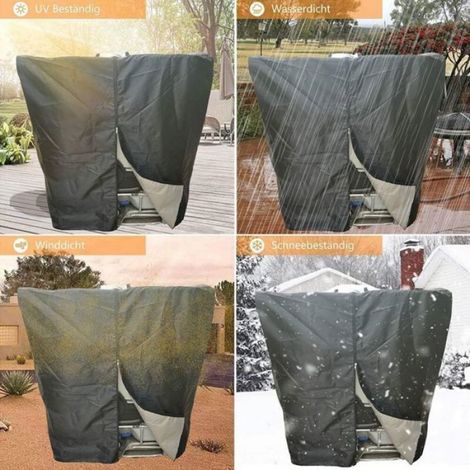 Housse Protection Reservoir Eau 1000 L - Tissu Oxford - Extérieur - Anti-Poussière Imperméable - 1 Pièce (1/4)