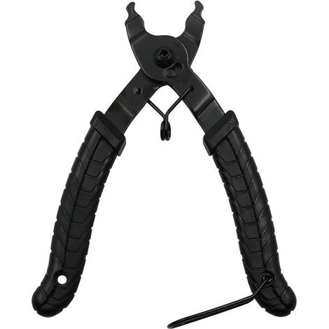 Fahrradkettenabzieher, schwarz, 167 x 63 mm, 1 Stück, Schnellspannzange, Kettenschneider, Magic-Loop-Zange