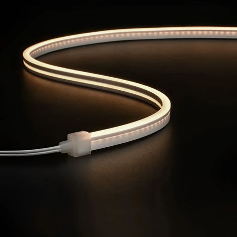 Striscia LED Neon 24V 5m 10W/m Larghezza 4 mm FreeCut IP65 NFLEX4 4000K Bianco Naturale