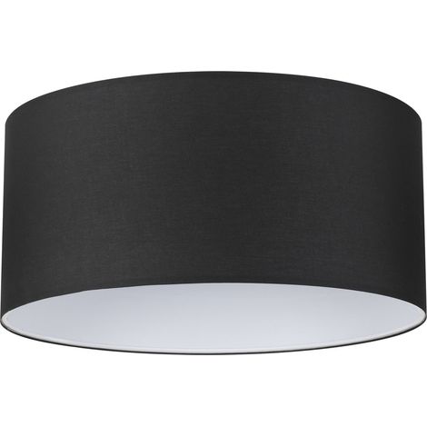 Ideal Lux Paralume cilindro Set 90 cm 42 cm nero tessuto