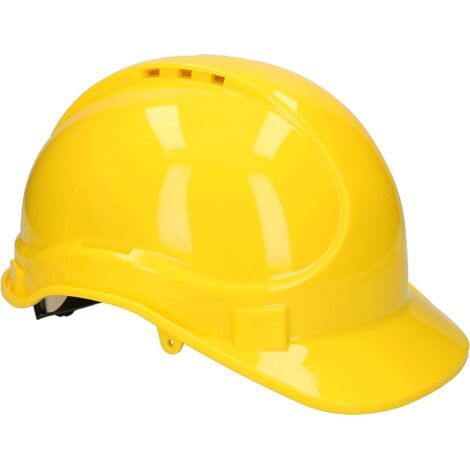 ® Casque de Chantier réglable, jaune-NANOTEH (1/5)