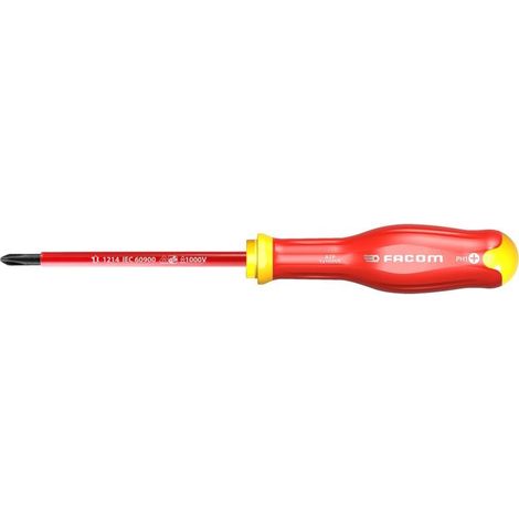 Facom Protwist Aislado destornillador de cruz PH1 210 mm