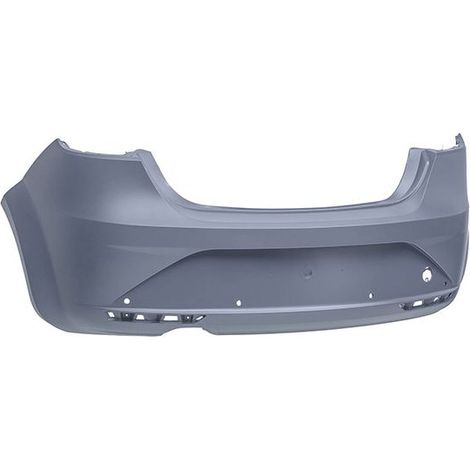 Pare-choc arrière à peindre avec trous radars Seat Leon 2 phase 2 2009-2012