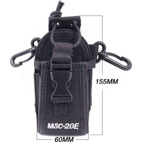 Baofeng Msc-20e Bolsa De Nylon Funda Para Walkie Talkie (1/5)