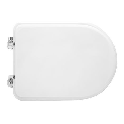 SEDILE WC PER SCIC VASO DONNA FORMA 7- Bianco - Cerniere A Passanti- CW- pezzi 1 (1/2)