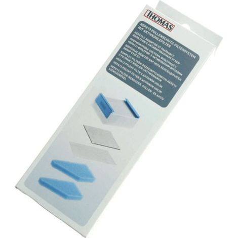 Set di 4 filtri in spugna e 1 microfiltro compatibile - Aspirapolvere - THOMAS - 347231