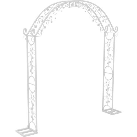 Arco de boda, elegante diseño metálico, tamaño grande. (1/2)