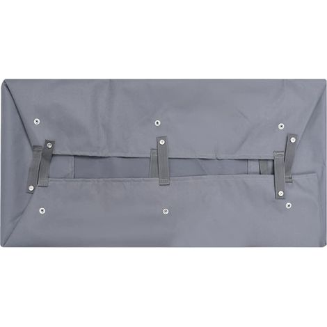 Maison Exclusive - Gartenwagen-Einlage Dunkelgrau 81x41x21 cm Sto