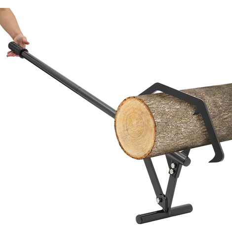 50,8-Zoll-Stammheber, verstellbarer Stammhaken, robuste Forstwerkzeuge aus Stahl, Stammheber zum Rollen von Stämmen mit einem Durchmesser von bis zu 25 Zoll, 600 kg (1/5)