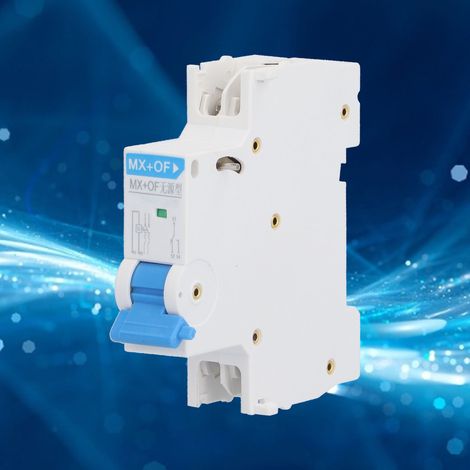 Zubehör für den Leistungsschalter NXB: Passive Auslöseeinheit MX+OF für Brandmelde- und Überspannungsschutz (AC/DC 110-400 V). (1/5)