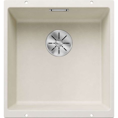 Evier Blanco Subline 400-U Silgranit - BLANC SOFT (1/3)