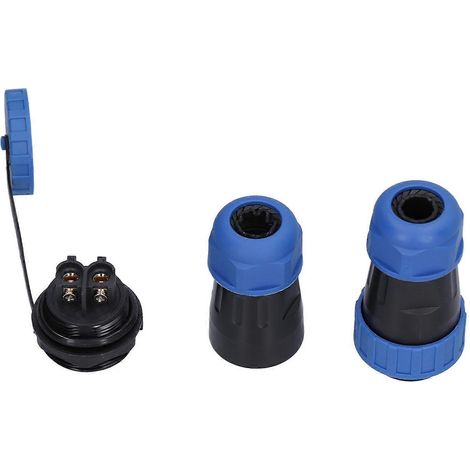Luftfahrtstecker IP68 wasserdicht lötfrei Stecker-Buchse-Paar 250V 45A LP28