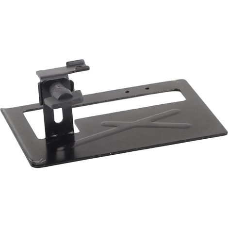Support de meuleuse d'angle en acier, base de machine de coupe réglable de 2 à 3 cm, en plaque d'acier épaisse, installation pratique, sûre (1/5)