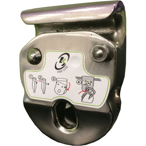 Corredera extraible para línea de vida horizontal KS 4000 cable KRATOS SAFETY
