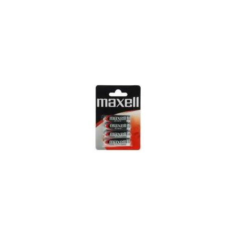 maxell Pile au zinc, Micro AAA, blister de 4 0,000000 Noir