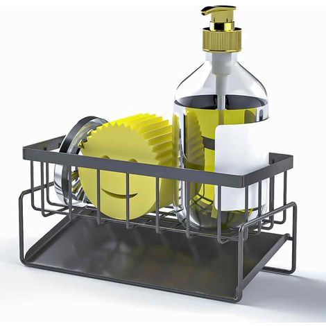 Porte Eponge evier Cuisine en Acier Inoxydable pour Rangement de Cuisine,Rangement et Organisation de Cuisine,Organisateur Cuisine