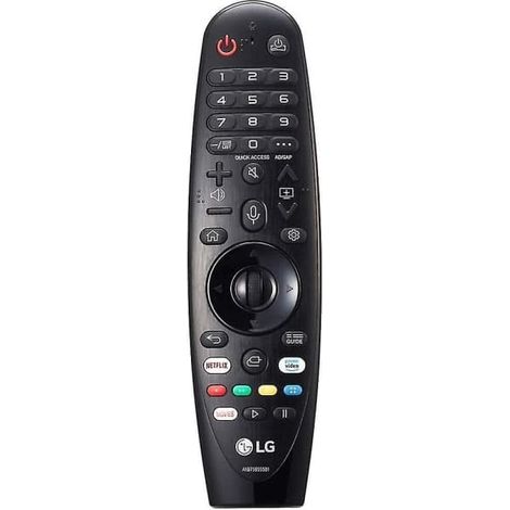 KLVGTIFS PU - Télécommande LG Magic Remote, compatible avec de nombreux modèles LG, touches d'accès rapide à Netflix et Prime Video, aucune (1/3)