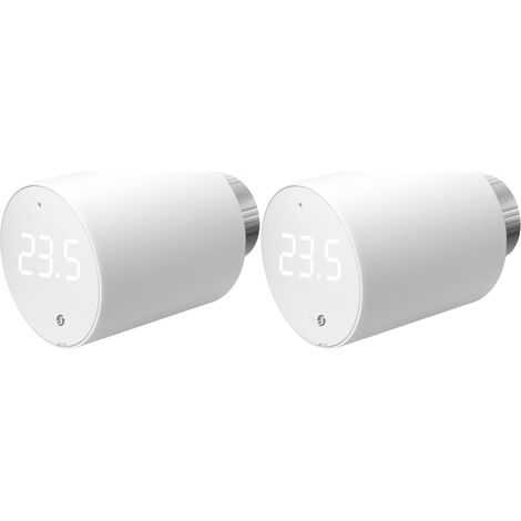 Shelly Blu TRV & Shelly Blu Gateway Gen3 - Cabezal termostático inteligente para radiador, válvula giratoria Bluetooth con conexión Wi-Fi, control de aplicaciones, puerta de enlace Bluetooth a Wi-Fi