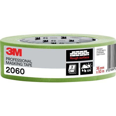 Abdeckband 3m 2060 hellgrün 36 mm 50 m (1/2)