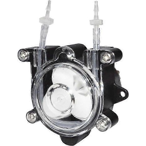 Pompe péristaltique à haut débit, pompe doseuse miniature 12V, pompe à tuyau péristaltique, compatible avec la distribution de liquide pour aquarium de laboratoire. (1/5)