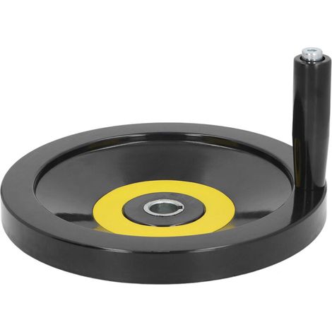 Volant pour scie circulaire sur table, alésage central de 22 mm, diamètre extérieur de 250 mm, avec poignée rotative pour tour, fraiseuse et meuleuse (1/5)