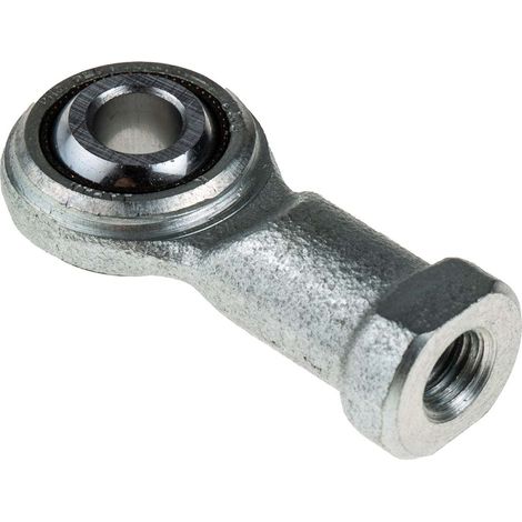 Embout à rotule RS PRO, Femelle, alésage 6mm, longueur 39mm, en Acier ( Prix pour 1 ) (1/3)