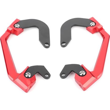 Poignées de Passager Moto, Siège Passager Sabre Main Barre Aluminium Alliage, Moto Barre Arrière. (1/5)