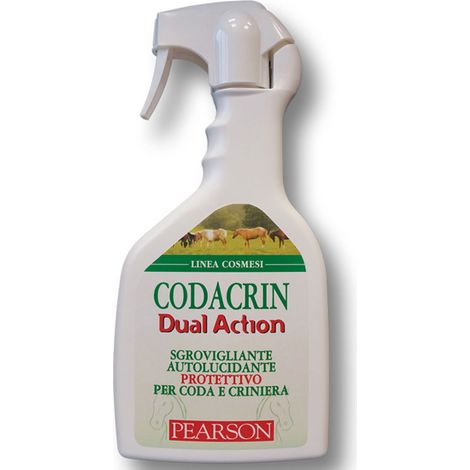CODACRIN DUAL ACTION Pearson sgrovigliante autolucidante e protettivo per coda e criniera 700 ml
