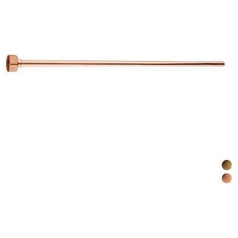 TUYAU D. 10 AVEC DOSSIER ET CAPUCHON G 1/2" Mesure : Bronzé