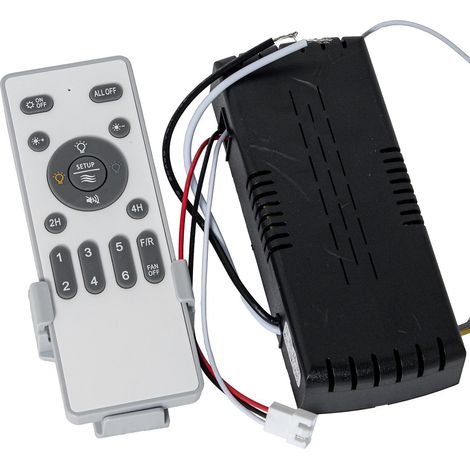 Télécommande et récepteur pour ventilateur 4,3 x 12 x 2 cm et 5,3 x 13 x 2,8 cm