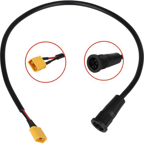 Accessoire de remplacement pour câble de charge d'interface de port CQ pour trottinette électrique KuKirin G2Master (1/5)