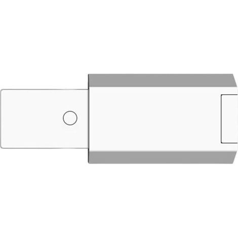 Magnetverschluss für Möbeltüren, automatischer Schließmechanismus, grifflos, geeignet für kleine Möbelschubladen, 70 x 39 mm (weiß) (1/5)