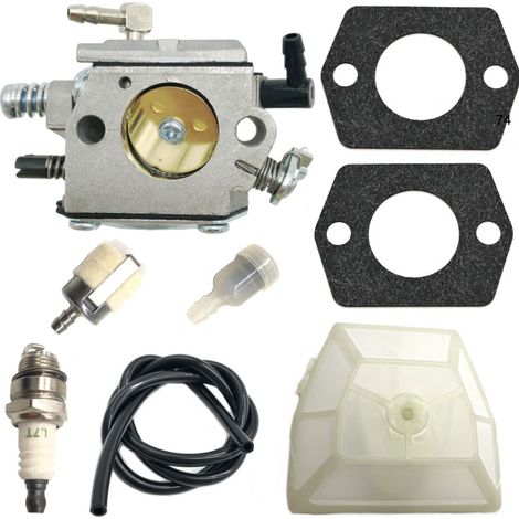 Carburateur A021001662 compatible avec CS-590 CS-600P A021001660 909-211 (1/4)