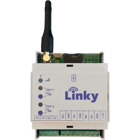 Modulo GSM 4G per telecontrollo fotovoltaico antenna esterna omaggio Hiteks Linky TL.033.002.10