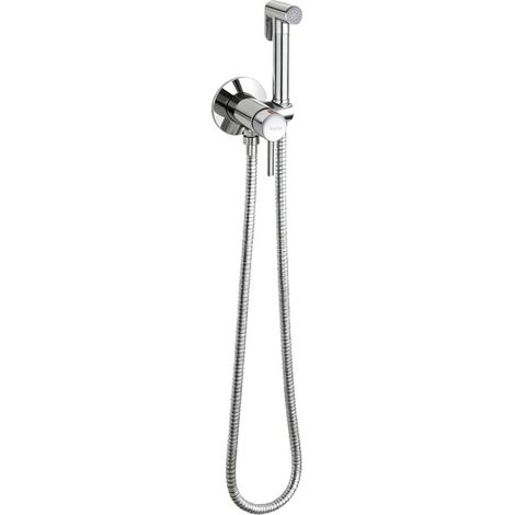 kielle Oudee - Set mitigeur à levier encastré avec douchette de bidet, chrome 10402210