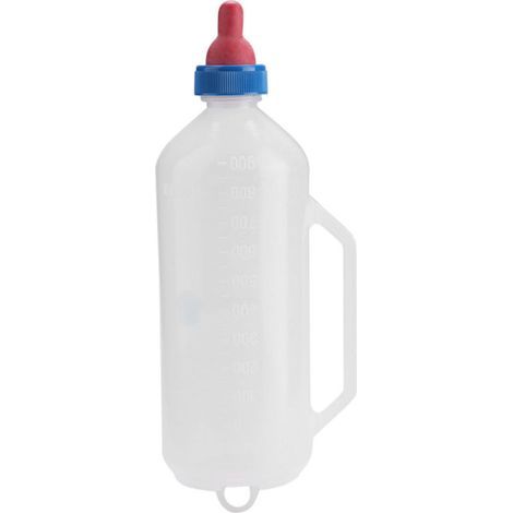 Babyflasche – 1 l – Für Lamm, Kalb, Ziege – Mit Griff und verstellbarem Sauger – Landwirtschaft (1/5)