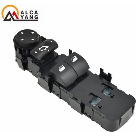 Interrupteur Porte Conducteur - Commande Lève-Vitre Miroir - Électrique - Pour Citroën C4 I 2004–2010 - 1 Pièce (1/4)
