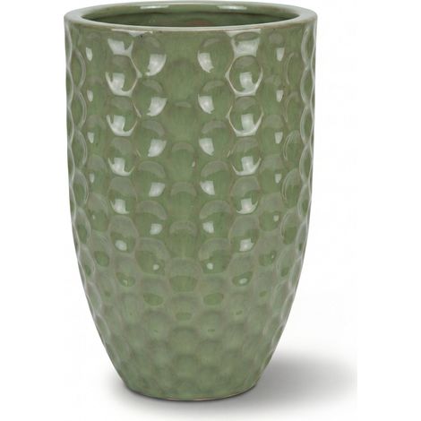 Vaso MEROVEE 23x35cm perla di giada