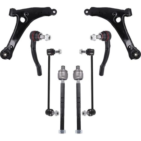 KIT BRACCIO OSCILLANTE 8 PEZZI COMPATIBILE CON MERCEDES-BENZ SPRINTER 3-t Furgone (B910) / Kit Sospensione Completo OE/OEM / Bracci Oscillanti + Testine Sterzo / Sostituzione Diretta OEM