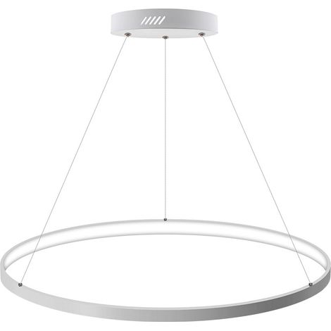 Luminaria colgante ELIX, 36W, blanco, CCT Ajustable, Ø57cm, 3000-4000-6000K