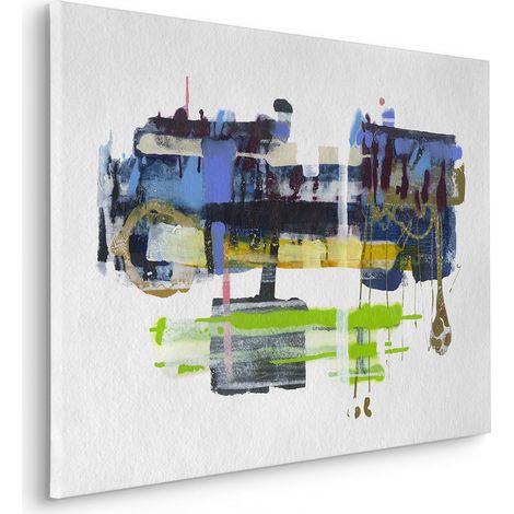 Komar Canvasbild Flying Car - 90 x 60 cm - Bild auf Keilrahmen - Modern (1/2)