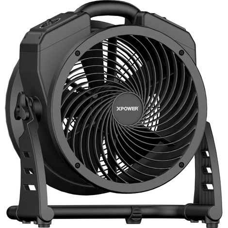 Déplaceur d'air, haute vitesse, économe en énergie, noir (1/2)