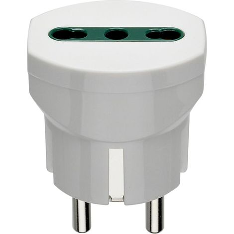 00301.B Adaptador Sencillo Sicury + P17/11 Blanco
