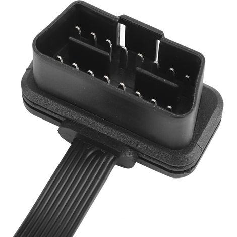 Adatto per cavi di prolunga OBD a 16 pin, splitter a Y da maschio dritto a doppia femmina, 0,3 metri.