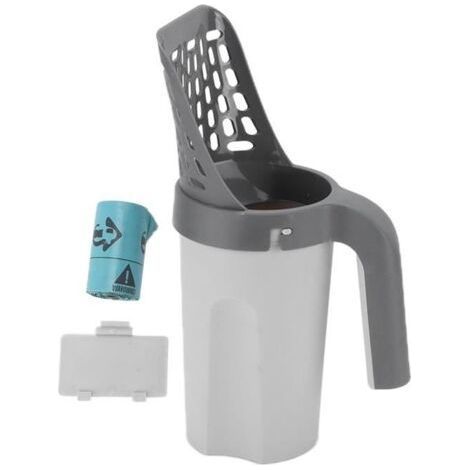 Kit de pelle à sable pour litière pour chat Litière chat SCOPER PORTABLE PORTABLE CAT Litière Pelle de sable avec boîte (1/5)