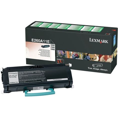 Lexmark E260A11E Cartouche de toner 1 pièce(s) Original Noir (1/3)