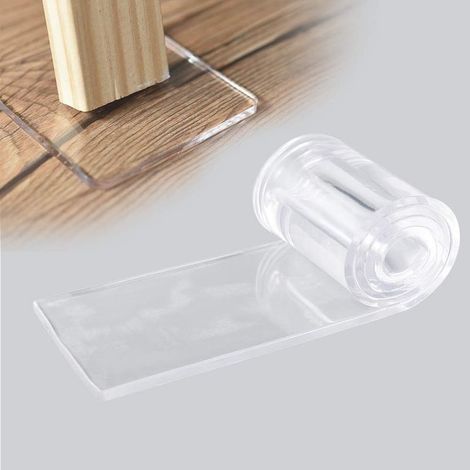 Transparent self-adhesive anti-slip pads for furniture – 70 × 500 × 5 mm, pack of 1 piece, made of soft and durable PVC (1/4)